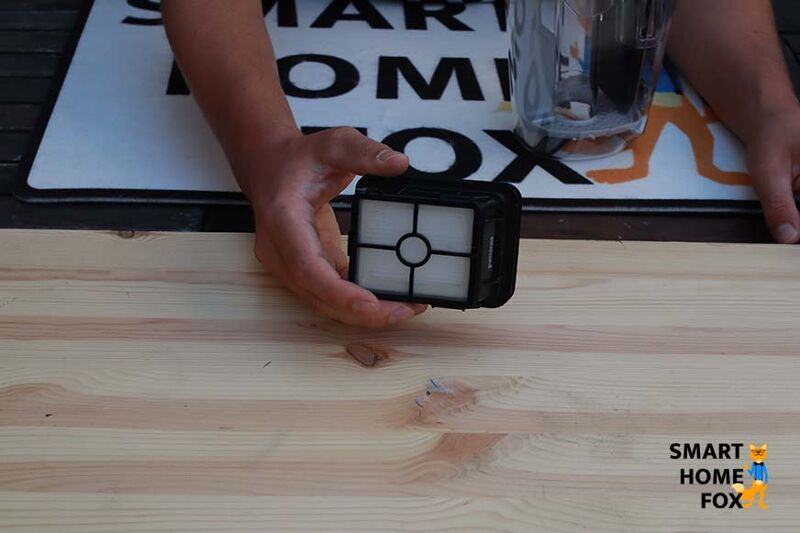 Der HEPA-Filter des Bissell Crosswave Cordless